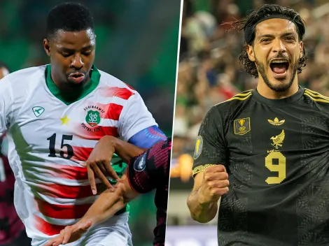 Las alineaciones de Surinam vs. México por la Copa Oro 2025