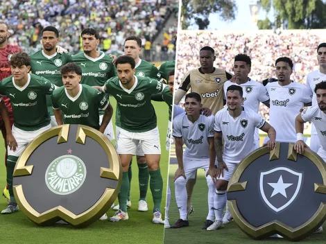 Las alineaciones de Palmeiras vs. Botafogo por los octavos de final