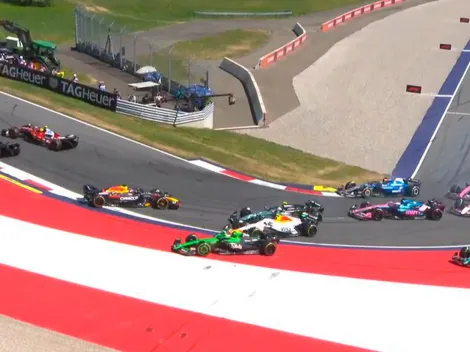 El choque entre Kimi Antonelli y Max Verstappen en el GP de Austria 2025