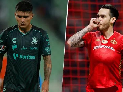 Las alineaciones de Santos Laguna vs. Toluca por el Apertura 2025 de la Liga MX