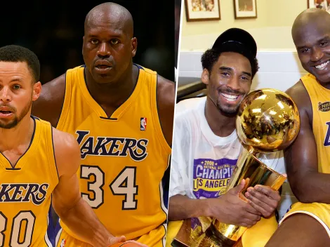 Shaquille O'Neal confesó que con Curry podría haber ganado más que con Kobe