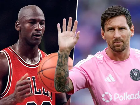 Comparación de ganancias por salarios entre Michael Jordan y Lionel Messi