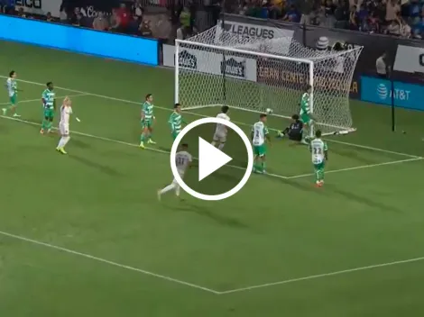 En tiempo récord: LA Galaxy abrió el marcador contra Santos... ¡antes del minuto de juego!