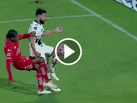 La polémica jugada en la que todo Pumas reclamó penal ante Necaxa