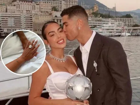 El anillo de compromiso millonario que Cristiano Ronaldo le dio a Georgina Rodríguez