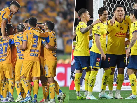 Las alineaciones de Tigres UANL vs. América por el Apertura 2025