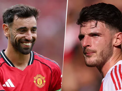 Las alineaciones de Manchester United vs. Arsenal por la Premier