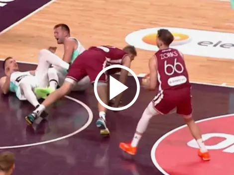 La lesión de Luka Doncic con Eslovenia que preocupa a Los Angeles Lakers