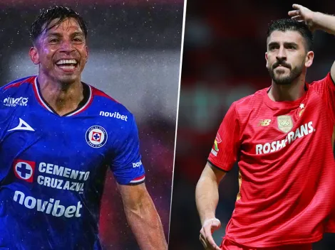 Las alineaciones de Cruz Azul vs. Toluca por el Apertura 2025