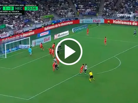 ¡Gol olímpico en la Liga MX! La sensacional anotación de Sergio Canales en Rayados-Necaxa