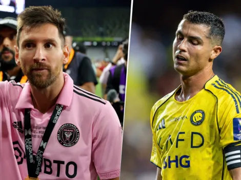 Mientras CR7 no ganó títulos en Al-Nassr, los que consiguió Messi en Inter Miami