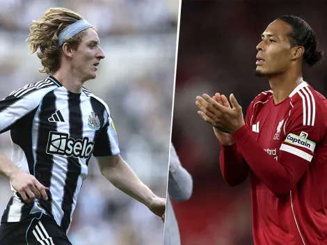 Las alineaciones de Newcastle vs. Liverpool por la Premier League