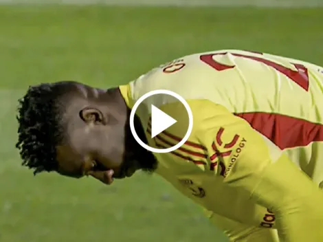 El grosero error de Onana para que Grimsby Town le gane 2-0 a Manchester United