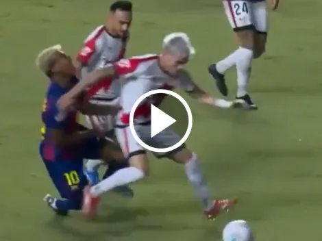 Lamine Yamal puso en ventaja a Barcelona ante Rayo Vallecano con polémico penal