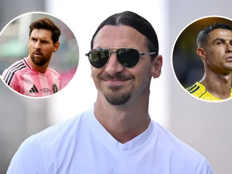 Ibrahimovic generó controversia al elegir al mejor entre él, CR7 y Messi