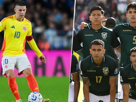 ¿Juega James Rodríguez? Las alineaciones de Colombia vs. Bolivia por las Eliminatorias Sudamericanas