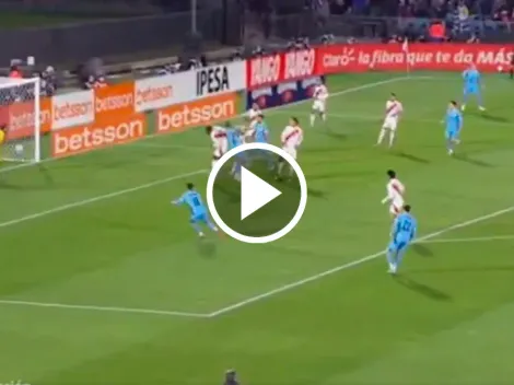 Del América al mundo: el golazo del 'Búfalo' Aguirre con Uruguay