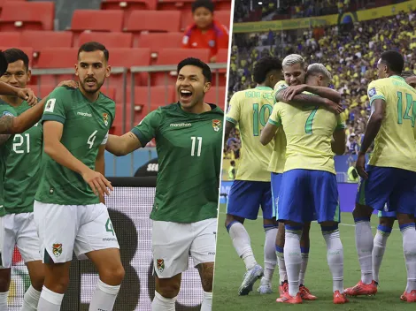 Las alineaciones de Bolivia vs. Brasil por las Eliminatorias Sudamericanas