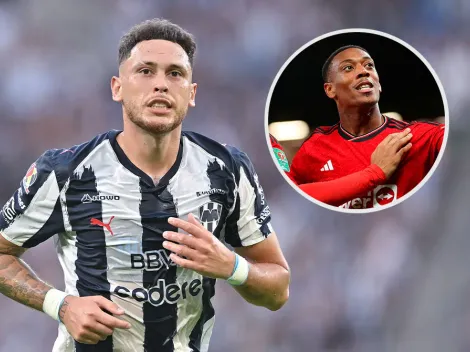 ¡Se reencuentran! Lucas Ocampos reaccionó a la llegada de Martial a Monterrey