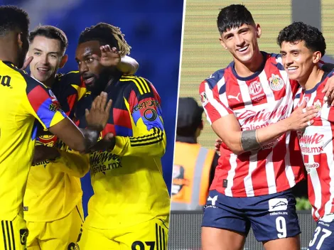 Las alineaciones de América vs. Chivas por el Apertura 2025
