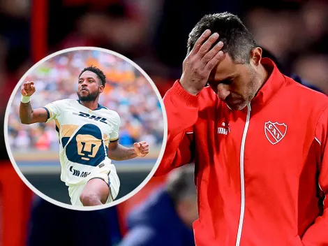 Mientras Pumas lo disfruta, Independiente profundiza su crisis desde que perdió a Álvaro Angulo