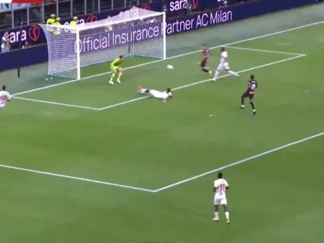 Santiago Giménez anotó su primer gol en la temporada en el Milan vs. Lecce