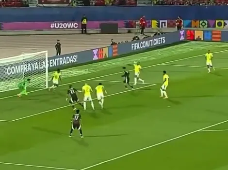 Alexei Domínguez marcó el 1-0 de México sobre Brasil en el Mundial Sub-20