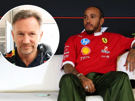 Lewis Hamilton responde a los rumores de Christian Horner a Ferrari
