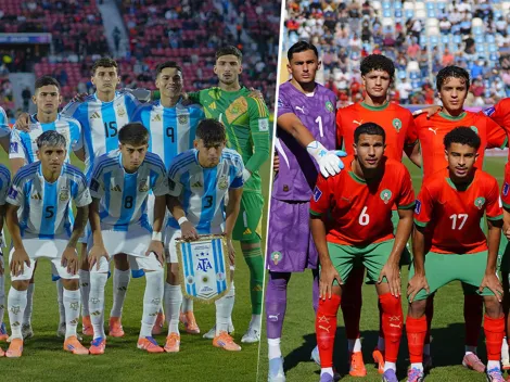 Las alineaciones de Argentina vs. Marruecos por el Mundial Sub-20