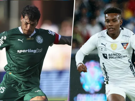 Las alineaciones de Palmeiras vs. Liga de Quito por la Copa Libertadores 2025