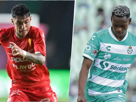 Las alineaciones de Necaxa vs. Santos Laguna por el Apertura 2025 de la Liga MX
