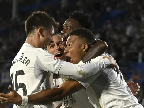 Las alineaciones de Real Madrid vs. Valencia