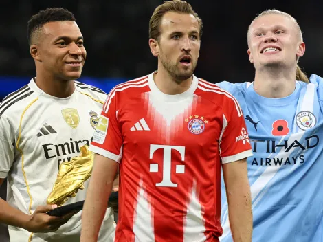 La tabla de la Bota de Oro tras los dobletes de Haaland y Mbappé