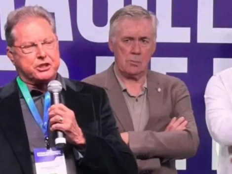 Criticaron la elección de un extranjero como DT de Brasil con Carlo Ancelotti al lado