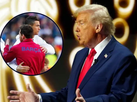 A Trump le preguntaron por Messi y respondió sobre CR7: "Es un tipo..."