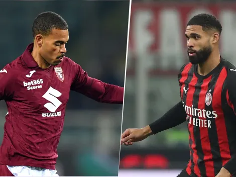 Las alineaciones de Torino vs. Milan por la Serie A 2025-26