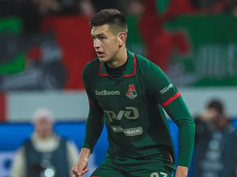 César Montes jugó su último partido del año en el Lokomotiv Moscú de Rusia