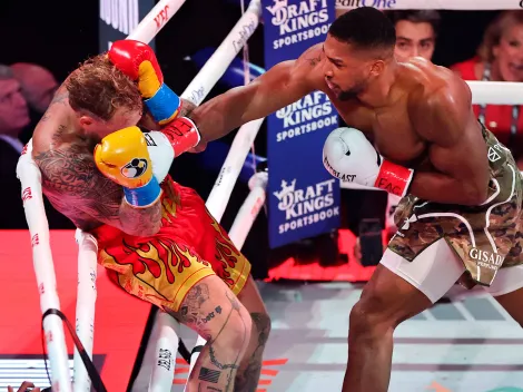 Anthony Joshua hizo el trabajo y noqueó a Jake Paul