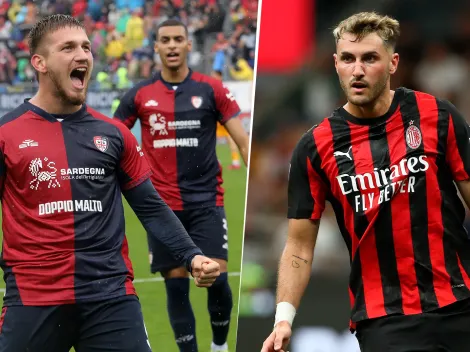¿Juega Santi Giménez? Las alineaciones de Cagliari vs. Milan