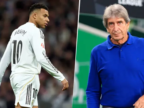 Pellegrini demerita la ausencia de Mbappé con el Real Madrid