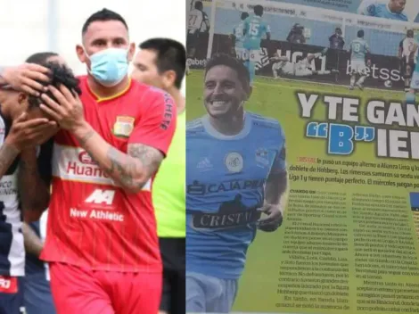 Popular diario peruano recordó descenso de Alianza Lima: "B"ien, tras perder con Sporting Cristal