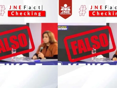 Le hicieron el Fact Checking: JNE desmintió afirmación de Lourdes Flores Nano