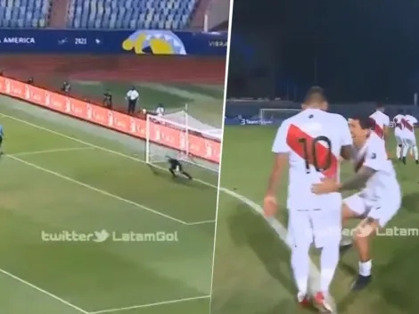 Cueva nuevamente erró un penal: el disparo, su reacción y el consuelo de Lapadula