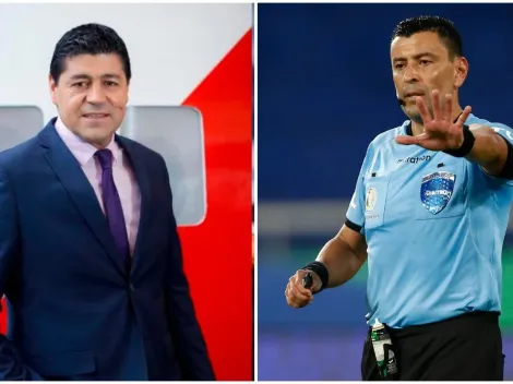 ‘Checho’ Ibarra explotó por arbitraje de Tobar a favor de Brasil: “Cobra una para Perú”