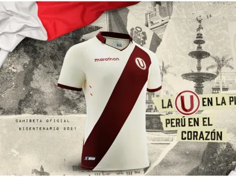 Por el Bicentenario del Perú, Universitario presentó hermosa camiseta edición limitada