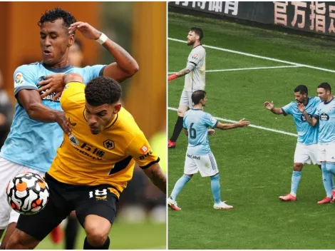 Tapia recuperado al 100%: jugó con el Celta un amistoso ante el Wolverhampton