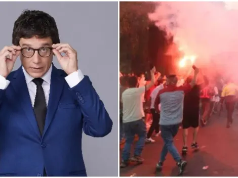 Jaime Chincha enojado con pirotecnia de la 'U': "Así no se celebra en plena pandemia"