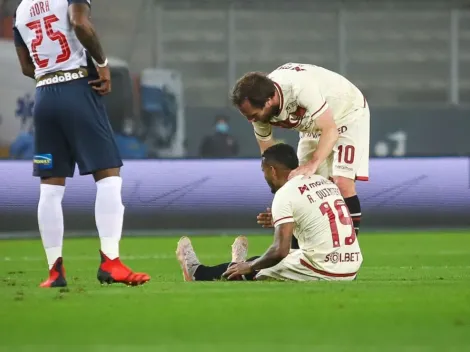 Les persigue la desgracia: Alberto Quintero no estará disponible en Universitario por un desgarro