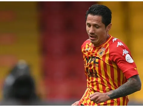 Gianluca Lapadula fue convocado por el Benevento y podría jugar este domingo ante el Parma