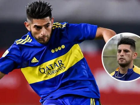 ¡Irreconocible! Carlos Zambrano volvió a entrenar con Boca Juniors tras su lesión en el rostro